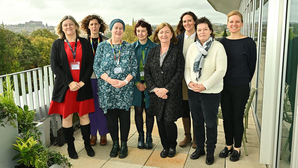 Group photo of team involved in Building Opening