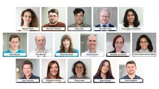 Peter Hall Research Group Collage