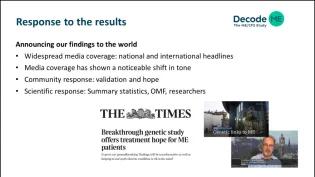 Response to the results