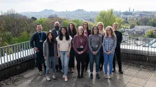 Liz Patton Research Group on IGC Balcony