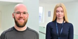 Head shots of Gerry Brien and Eimear Lagan 