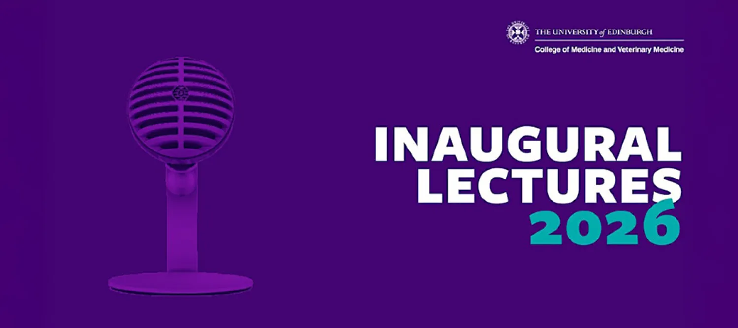 Inaugural Lectures 2026 event graphic