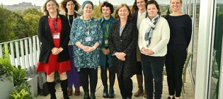 Group photo of team involved in Building Opening