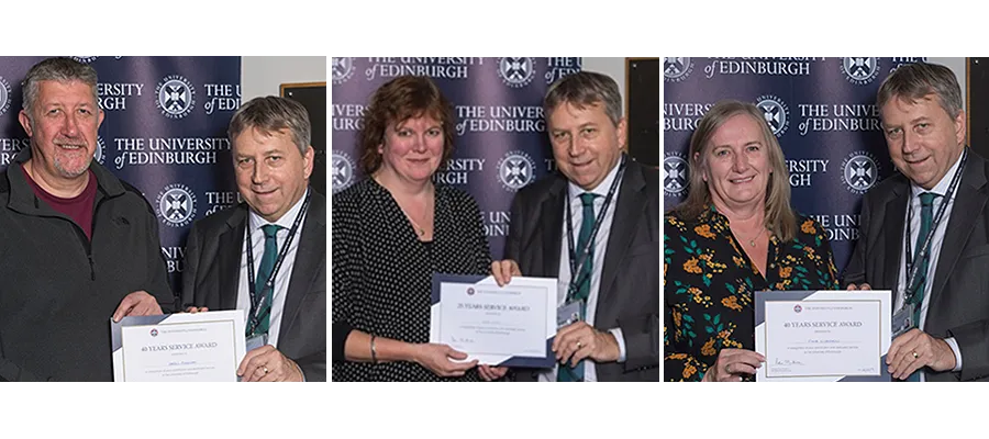 IGMM staff long service awards