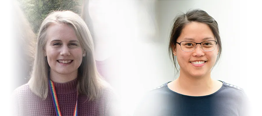 Sarah Muise and Linda Nguyen