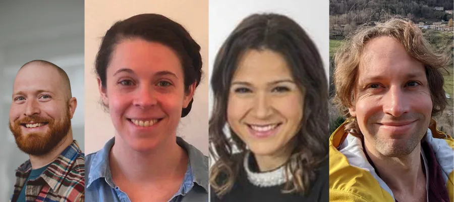 From left to right: Jareth, Adelaide, Marta, Øyvind