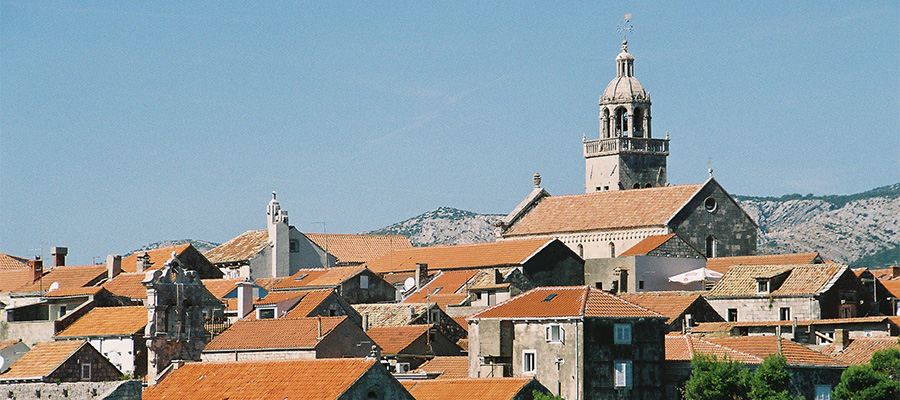 Croatia skyline
