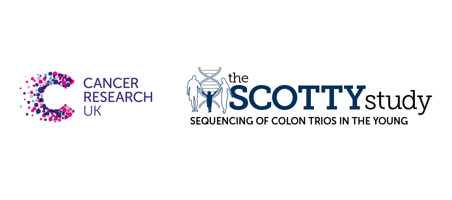 Cancer research UK and Scotty study logos